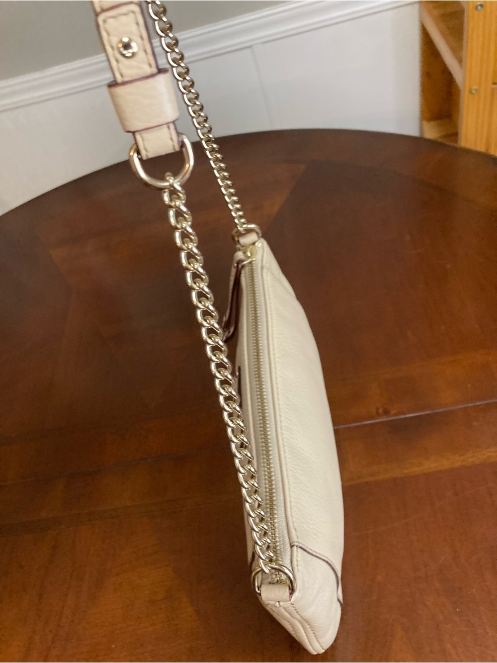 Kate Spade Berkshire Road Adela |Taupe Pebbled Leather Shoulder Bag - Picture 10 of 15